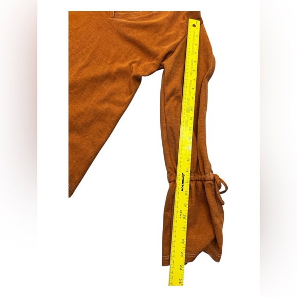 Go Couture Oversize V Neck Sweater orange - Picture 7 of 14